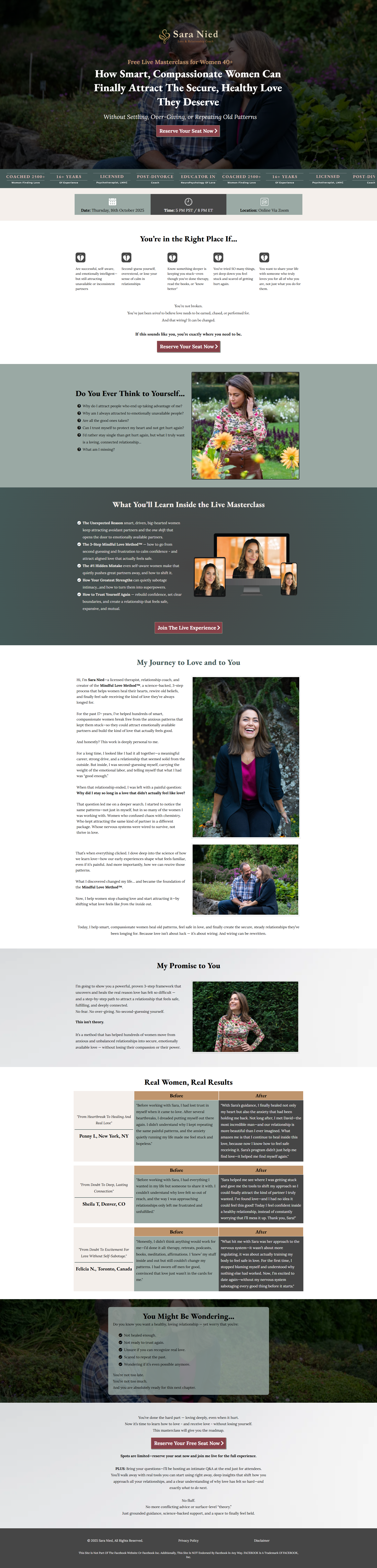 Sara Nied Coaching